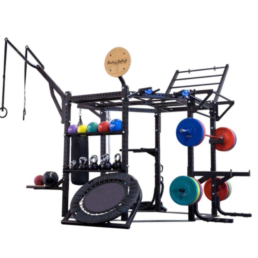 Body-Solid Hexagon Rig Club Package 83" Functional Training Gym SR-HEXCLUB